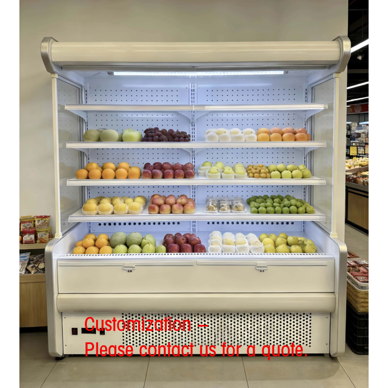Commercial Chest Freezer - Refrigerador expositor abierto de varios niveles