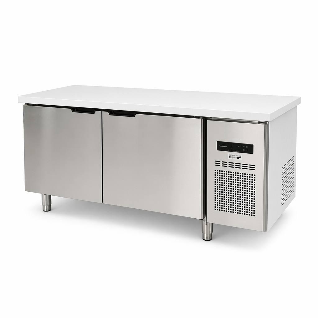 Encimera refrigerada de acero  - Commercial Kitchen Worktops reseña y precio