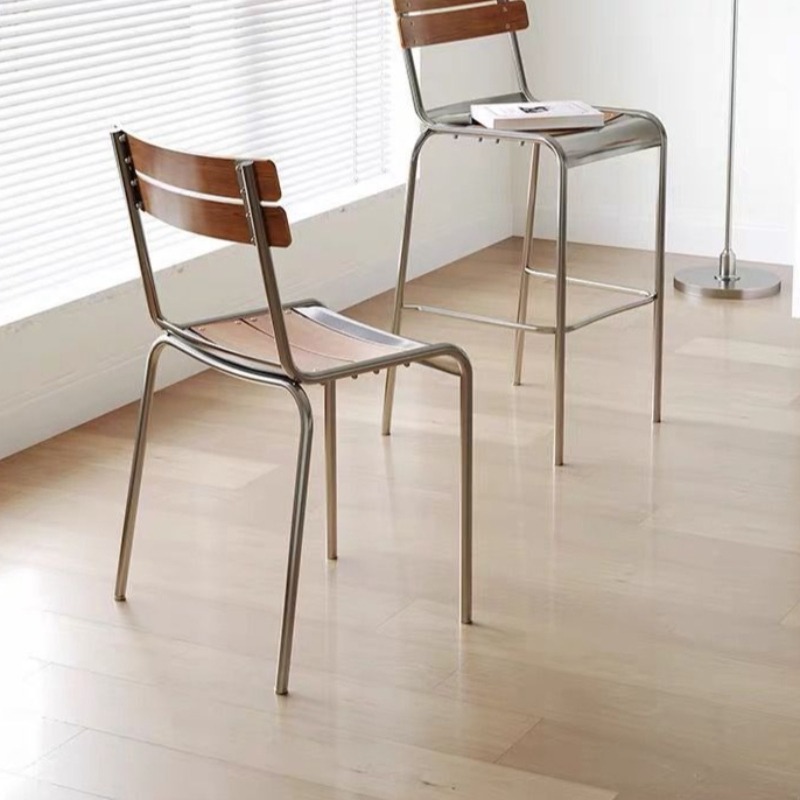 Silla de Bar de Madera, Estilo - Commercial Kitchen And Bar reseña y precio