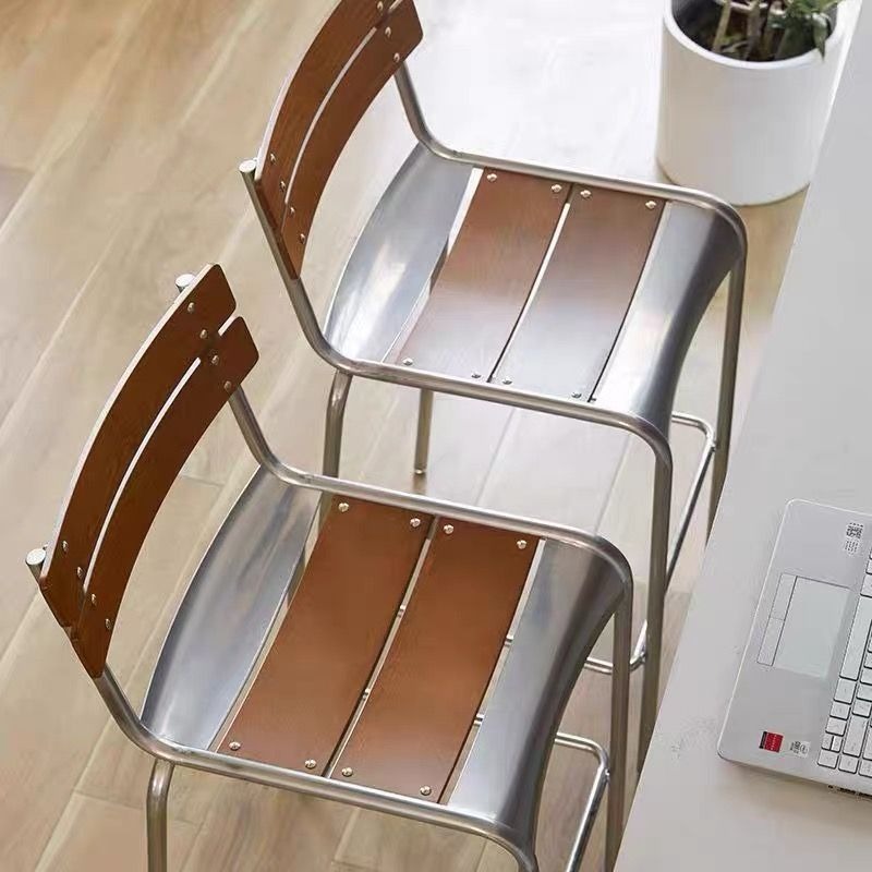 Silla de Bar de Madera, Estilo - Commercial Kitchen And Bar reseña y precio